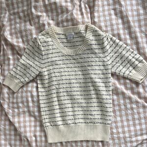 Cooperative Short Sleeve 100% Cotton Sweater